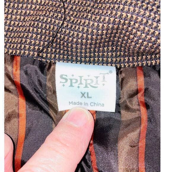 Spirit Halloween Steampunk Duster Jacket - Size XL - Pockets & Fully Lined - Picture 9 of 13